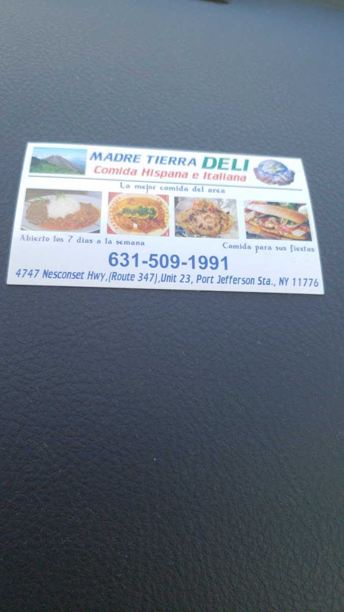 Madre Tierra Deli Photo Menu 7