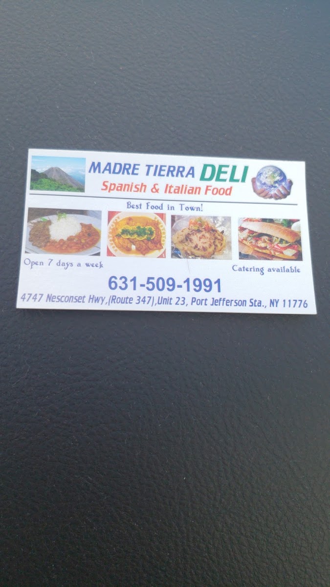 Madre Tierra Deli Photo Menu 8