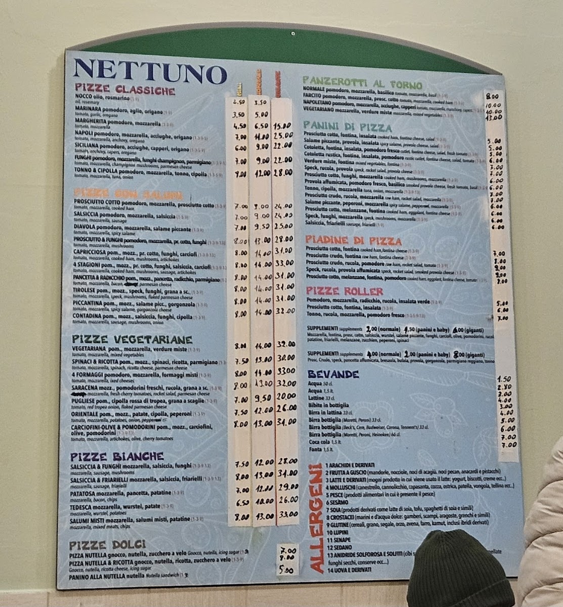 Pizzeria Nettuno - Bologna Photo Menu 10