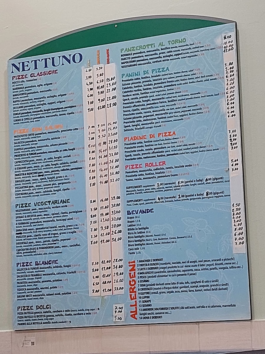 Pizzeria Nettuno - Bologna Photo Menu 3