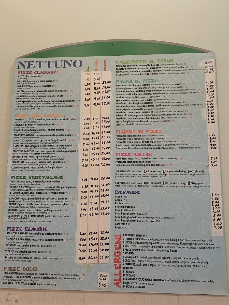 Pizzeria Nettuno - Bologna Photo Menu 5