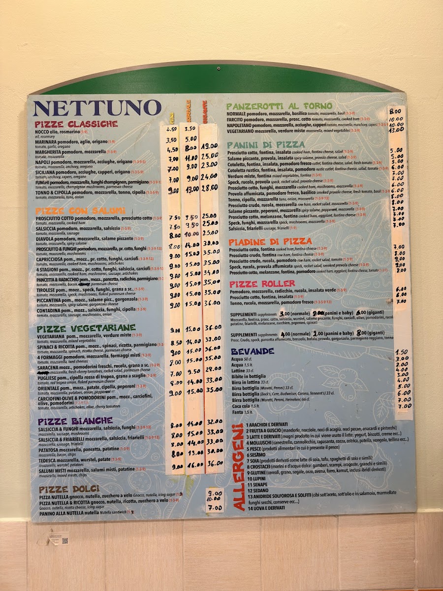 Pizzeria Nettuno - Bologna Photo Menu 8