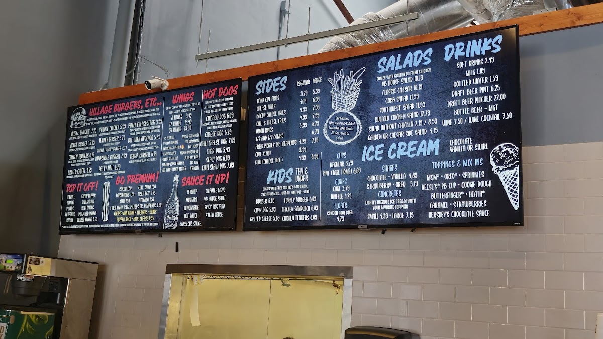 Village Burger Photo Menu 4