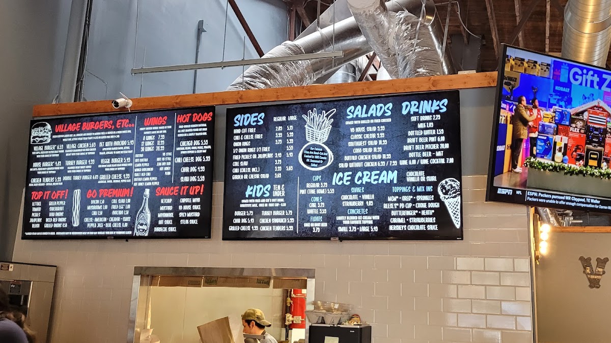 Village Burger Photo Menu 9