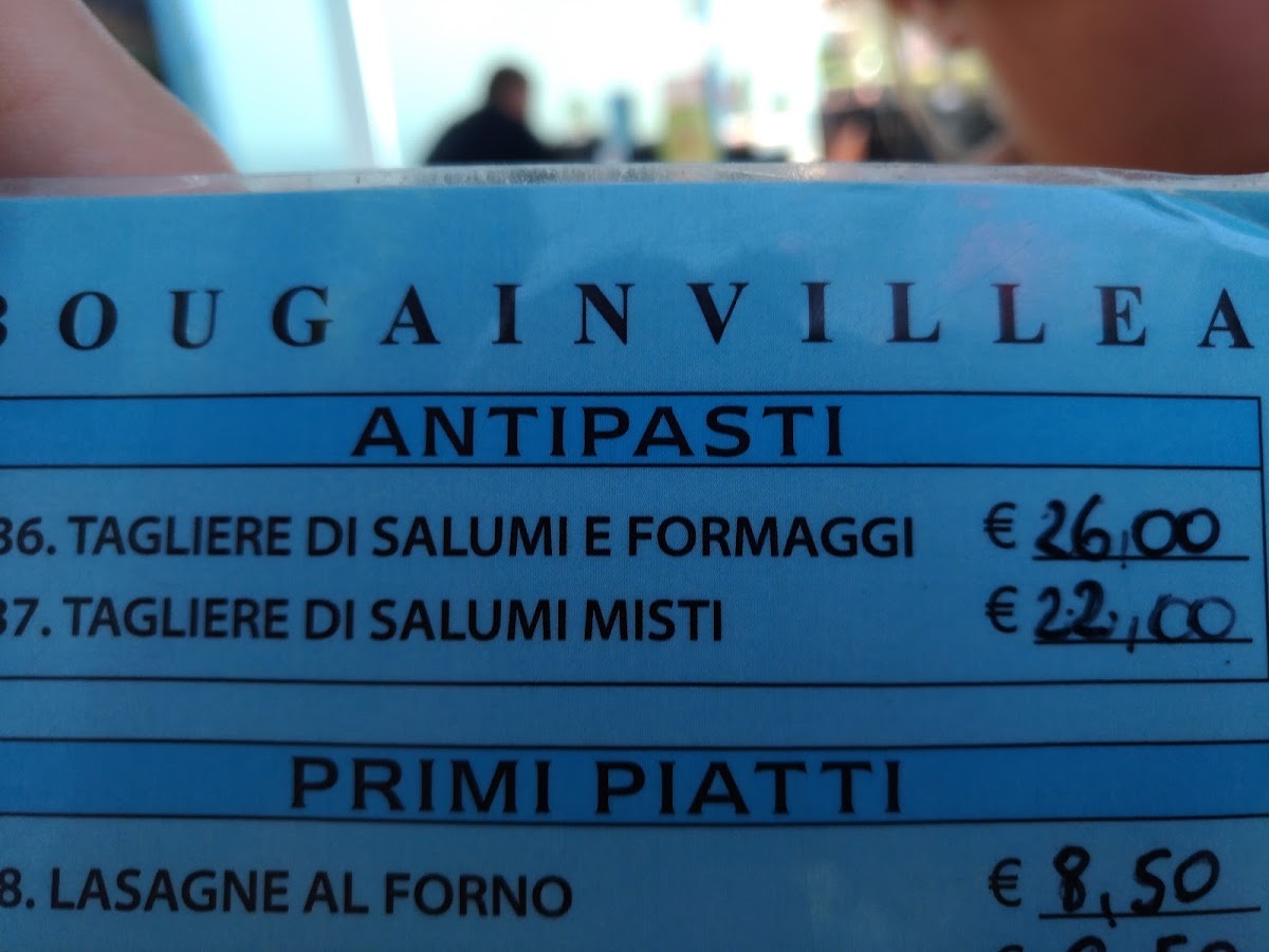 Caffetteria Bougainville Photo Menu 2