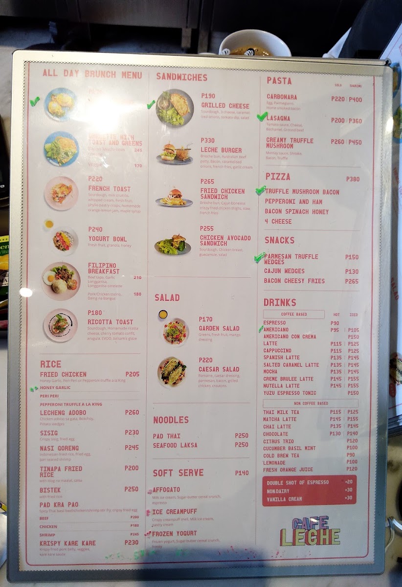 Cafe Leche Photo Menu 5