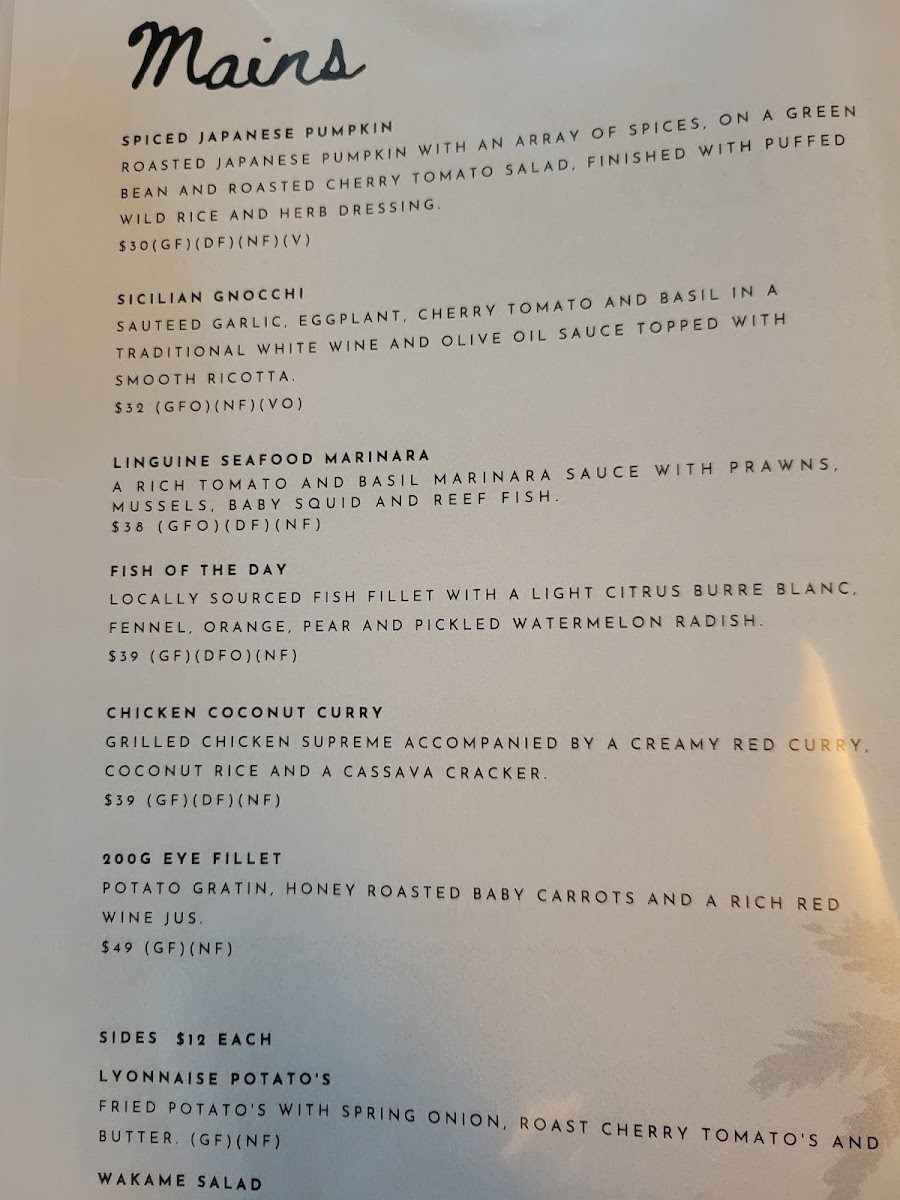 Zephyr Restaurant Photo Menu 5