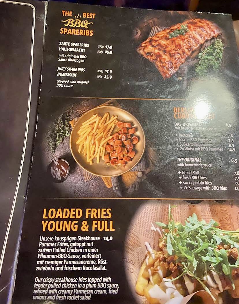 BBQ Kitchen Photo Menu 6