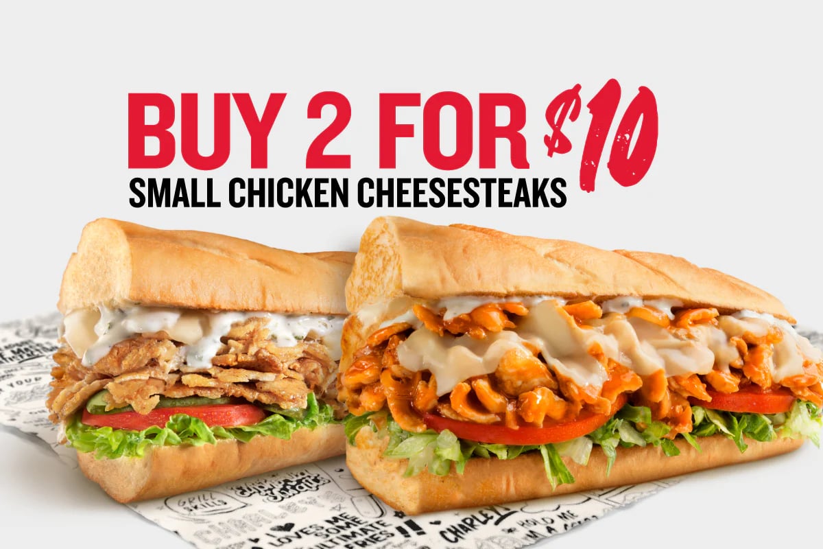 Charleys Cheesesteaks Photo Menu 1