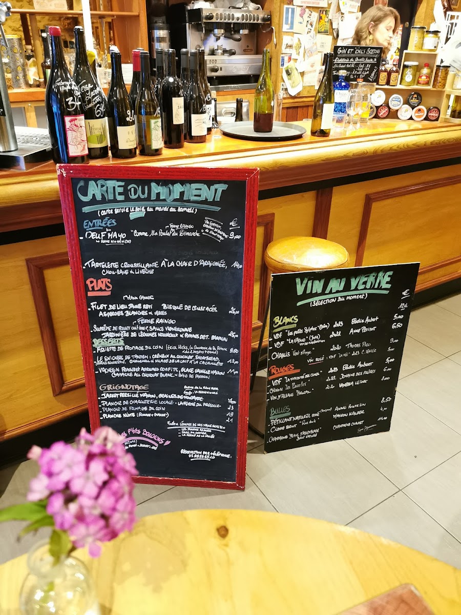 TANDEM Restaurant/Bistrot à Vin/Cave Photo Menu 9