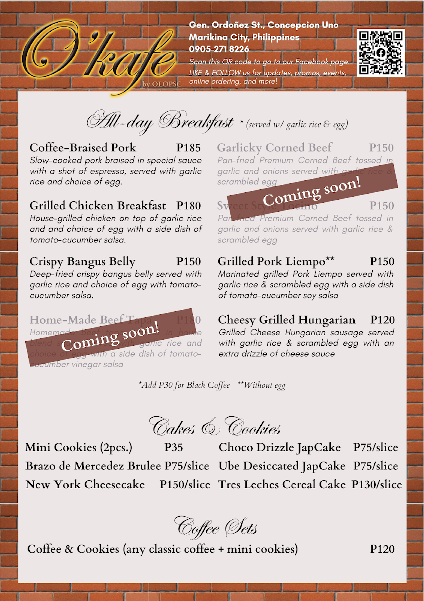 O'kafe by OLOPSC Photo Menu 3