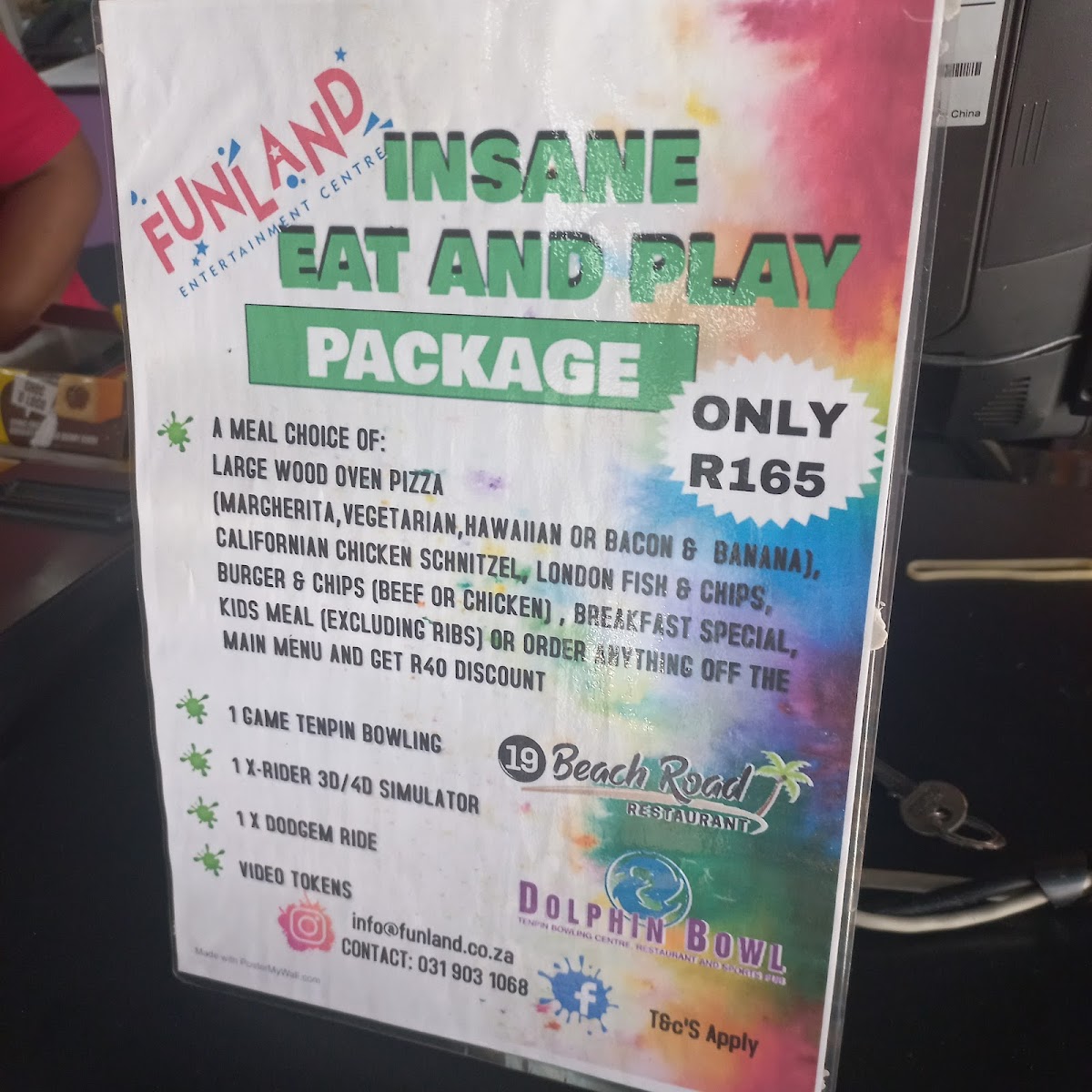 FUNLAND ENTERTAINMENT CENTRE Photo Menu 7