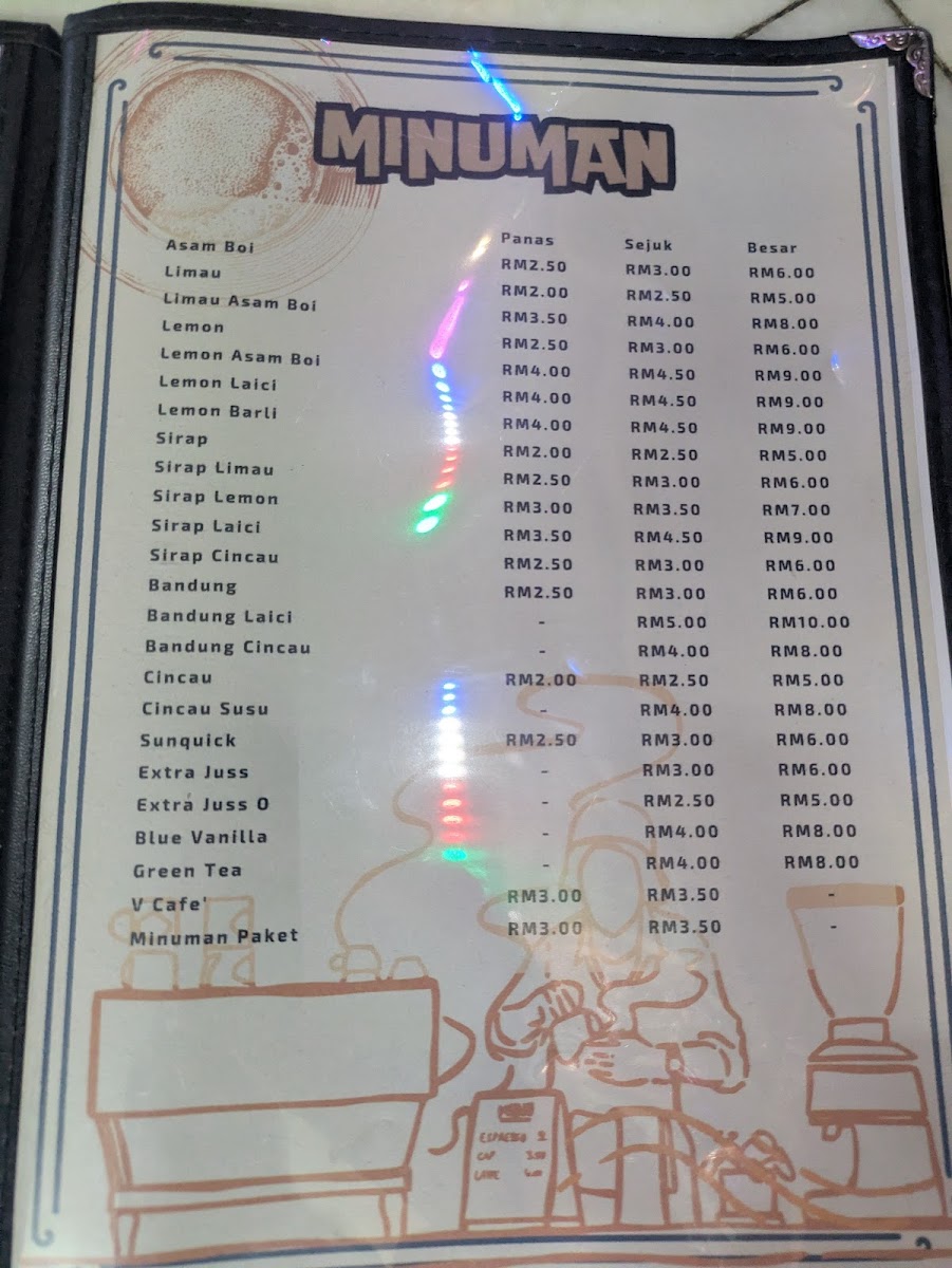 Restoran Warung Tempua 24jam Photo Menu 1