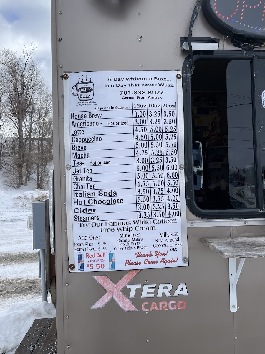 Daily Buzz Photo Menu 2