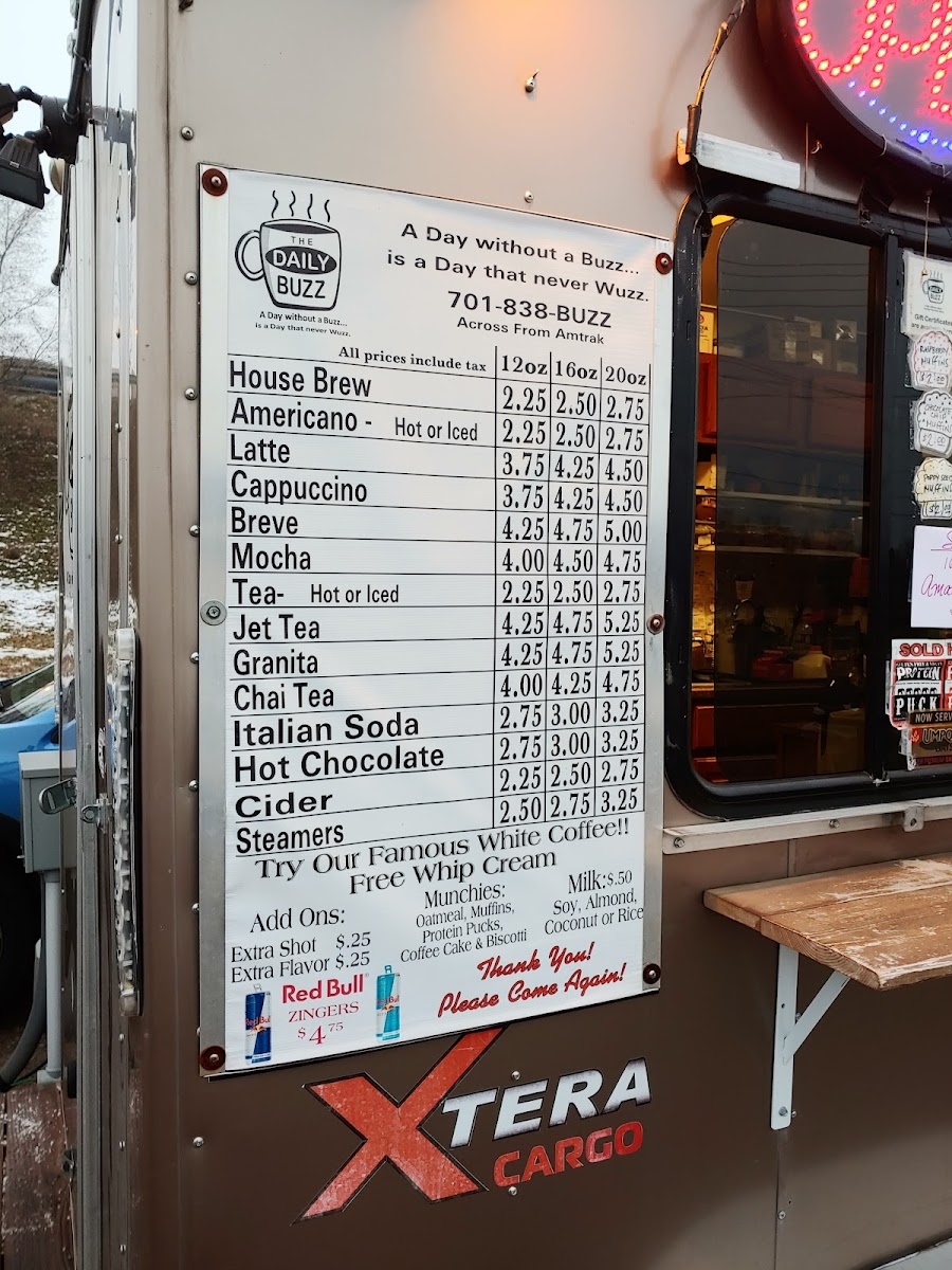 Daily Buzz Photo Menu 5