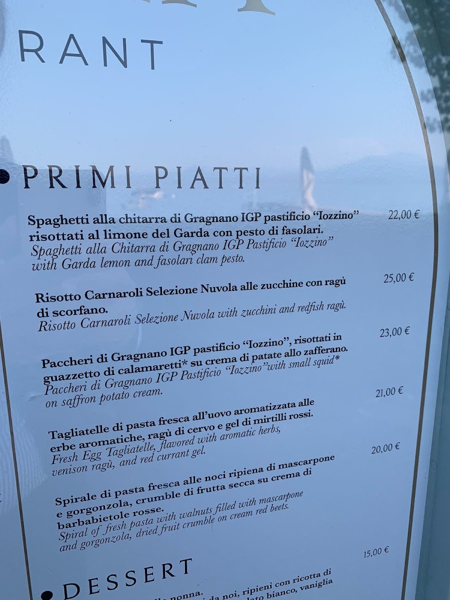 Ristorante Savoia Photo Menu 2