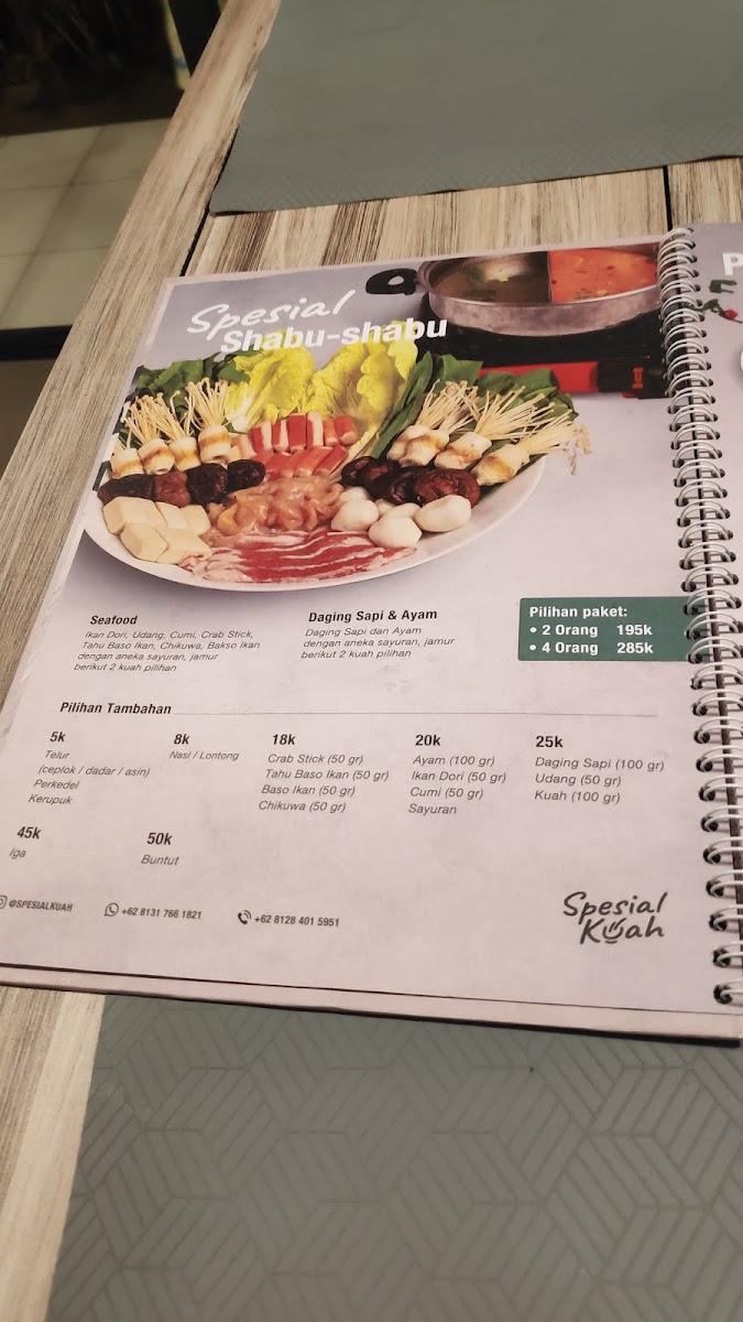 Spesial Kuah - All you can eat Photo Menu 3