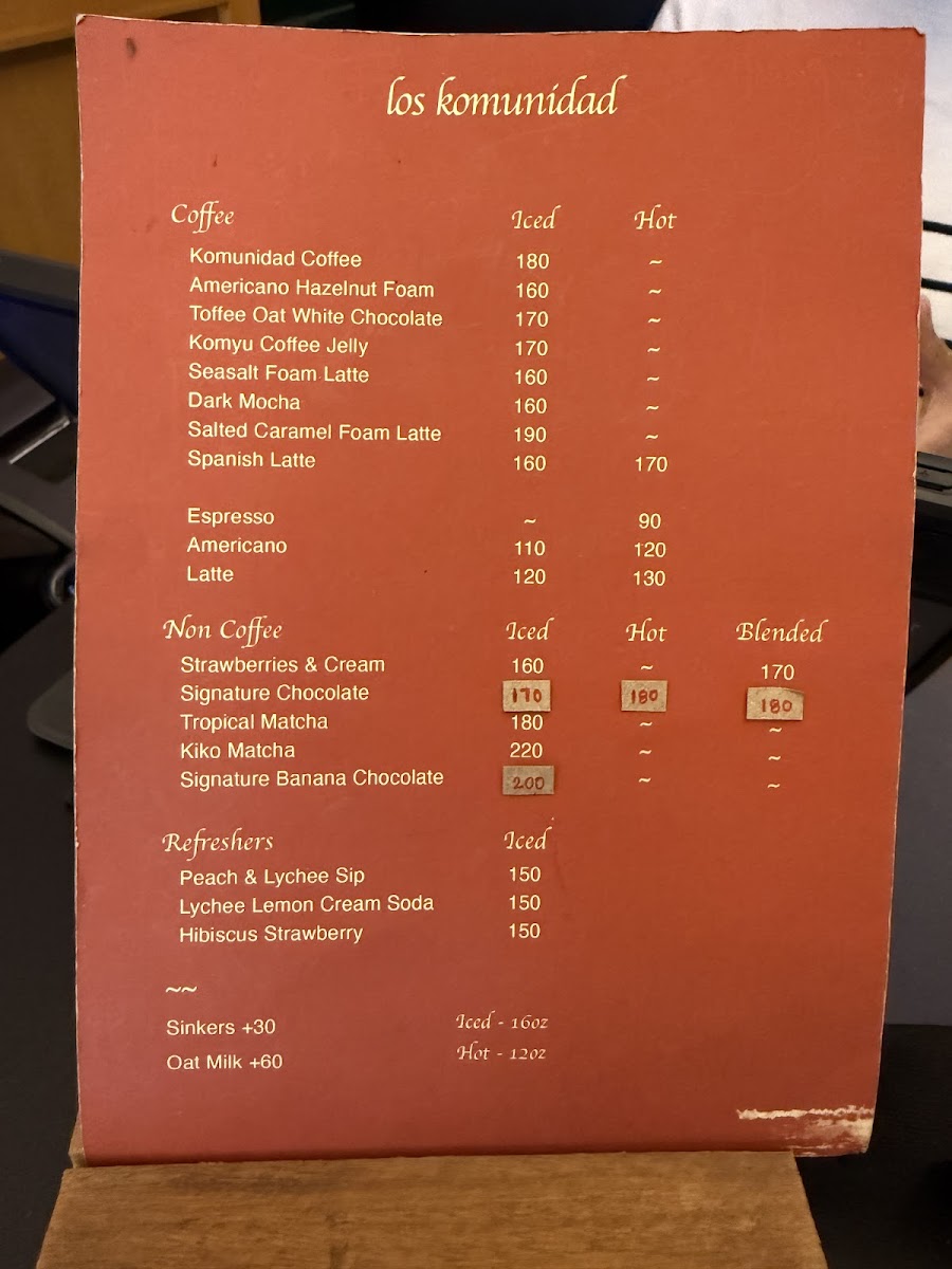 Los Komunidad Photo Menu 1