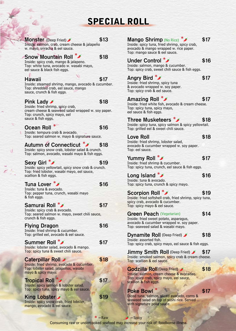 Zpan Hibachi & Sushi Bar Photo Menu 4