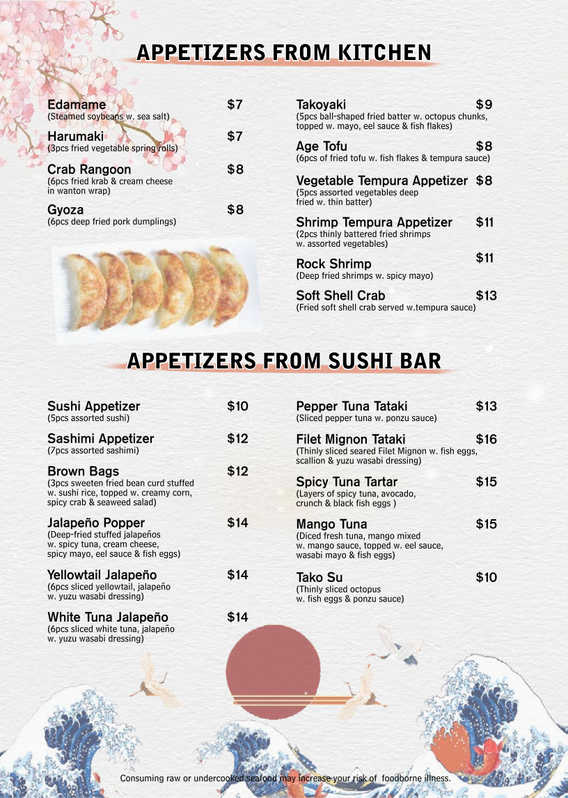 Zpan Hibachi & Sushi Bar Photo Menu 7