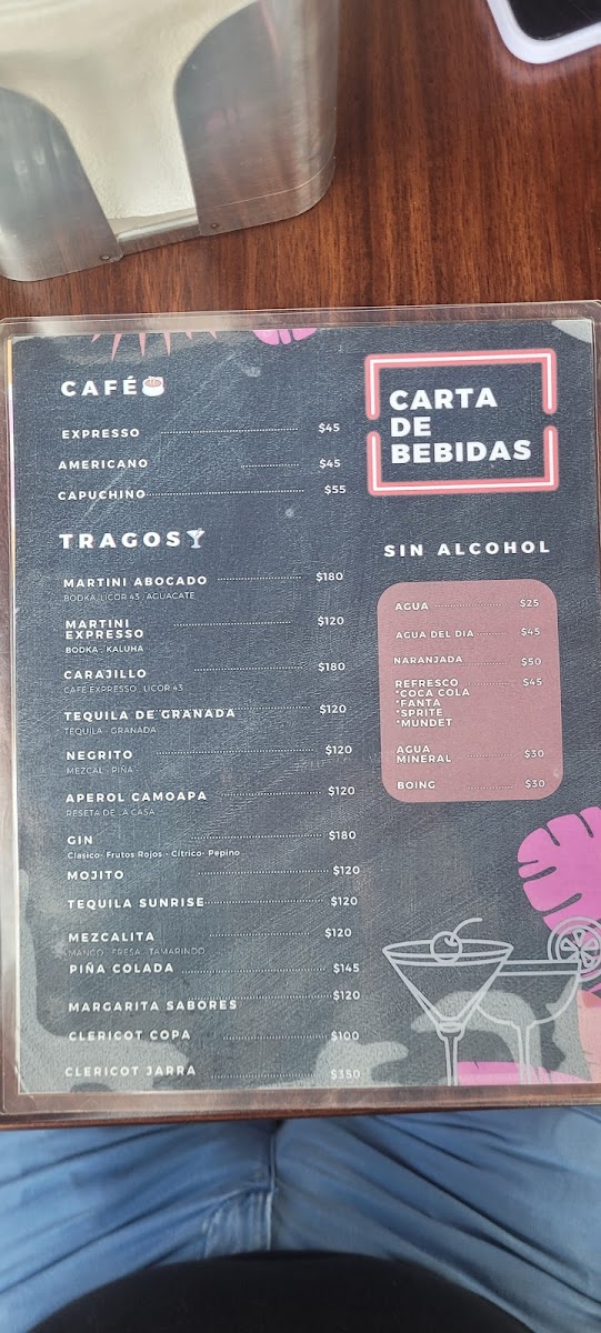 Camoapa Grill Photo Menu 1