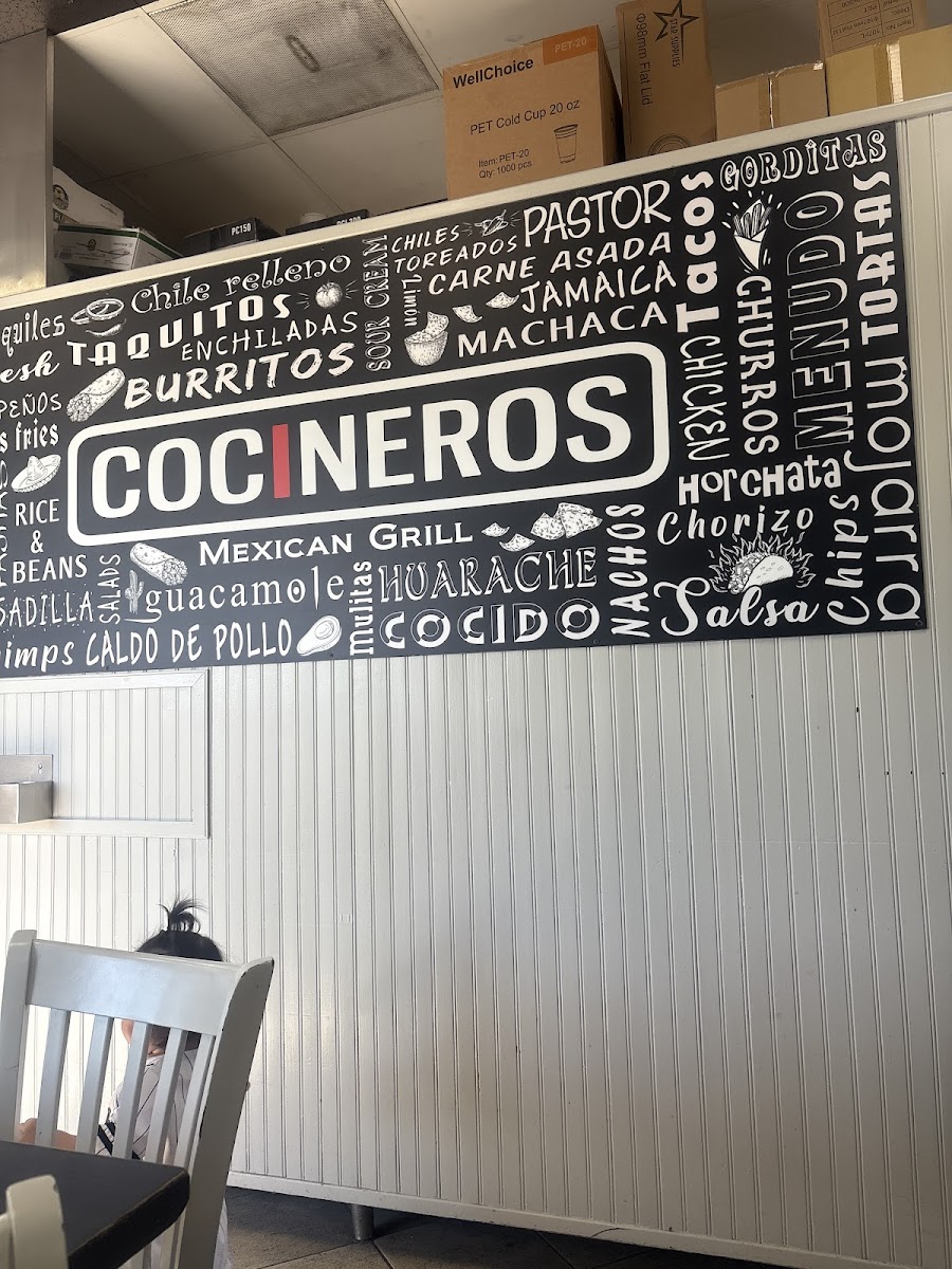 Cocineros Mexican Grill Photo Menu 1