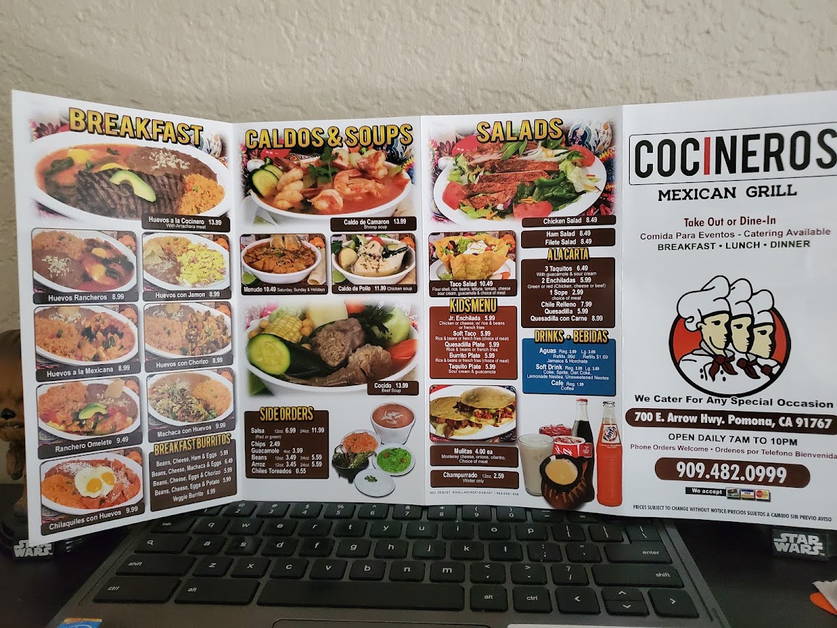Cocineros Mexican Grill Photo Menu 3