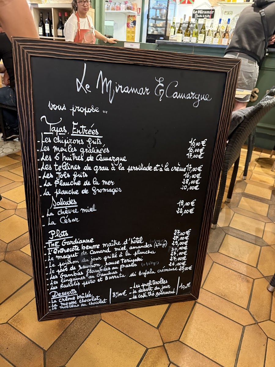 LE MIRAMAR Photo Menu 1