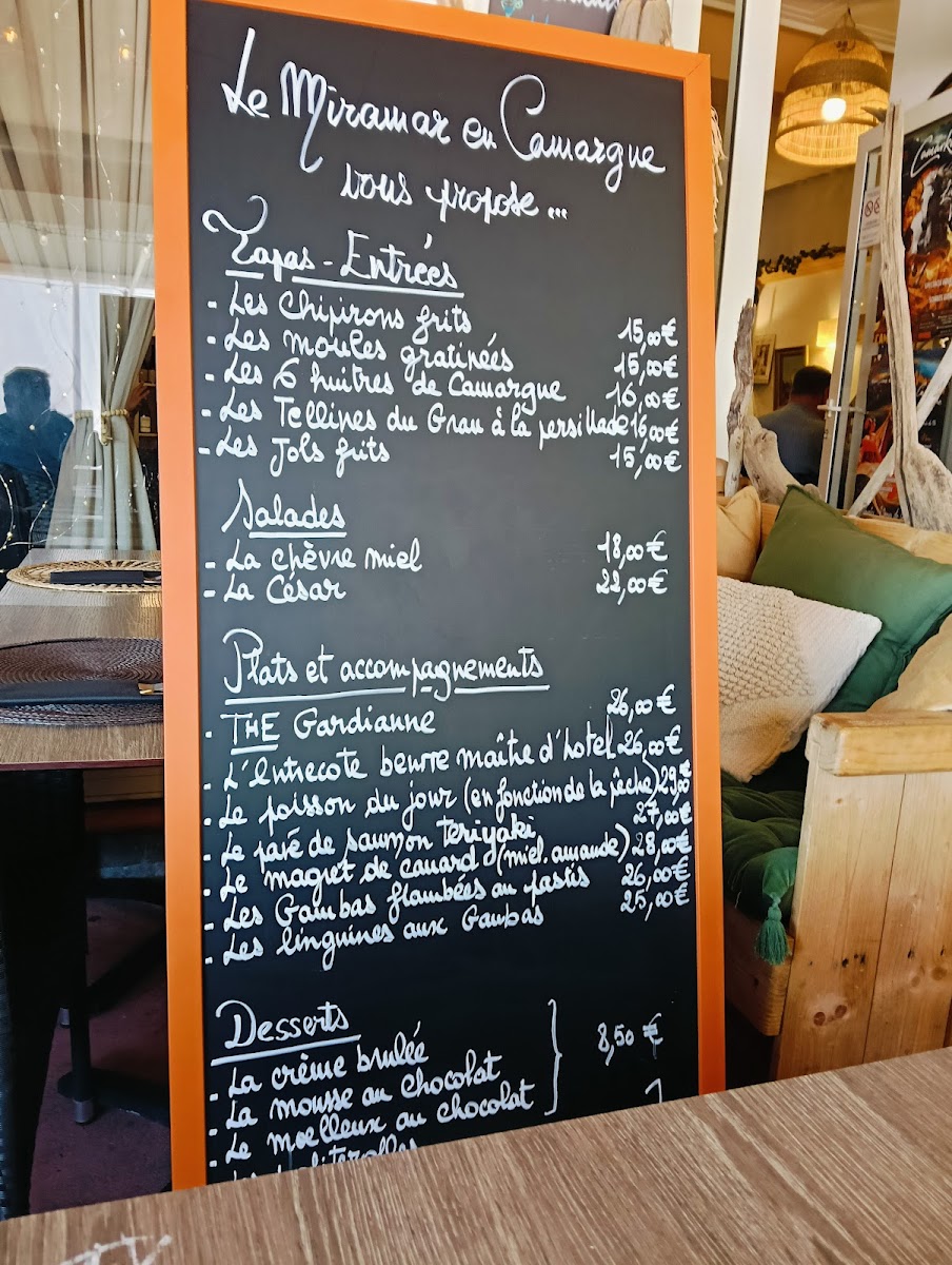 LE MIRAMAR Photo Menu 2