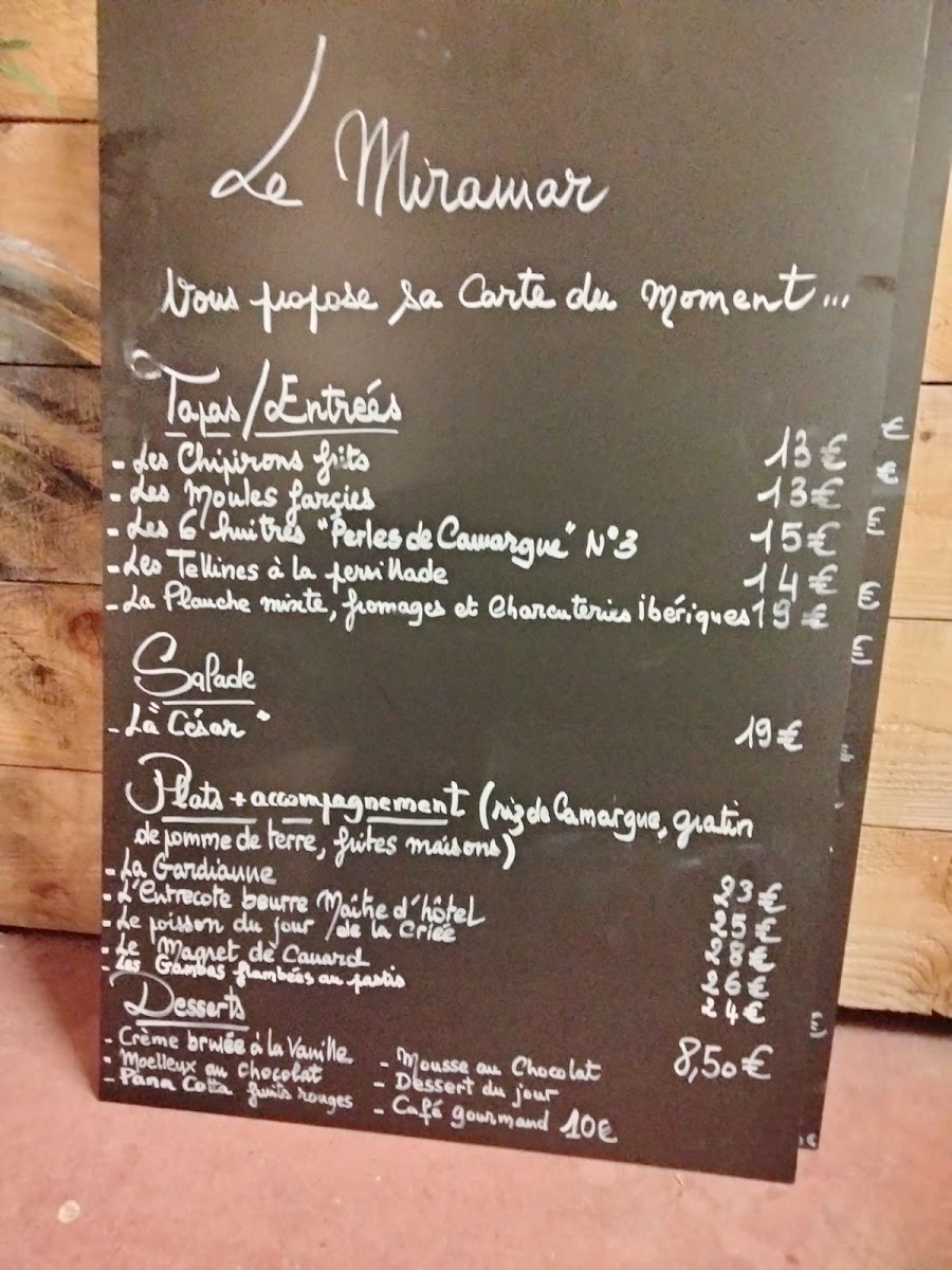 LE MIRAMAR Photo Menu 4