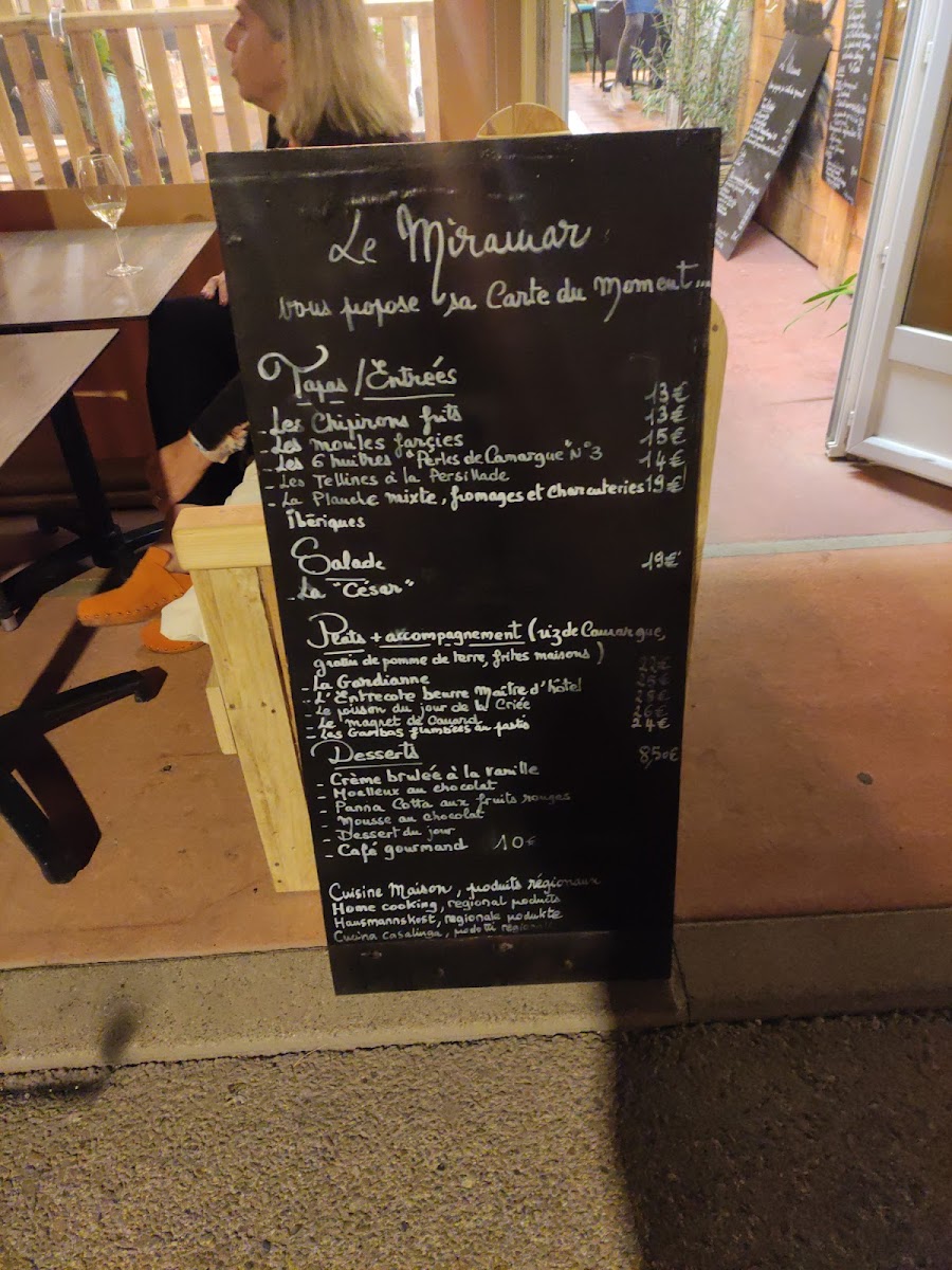 LE MIRAMAR Photo Menu 6