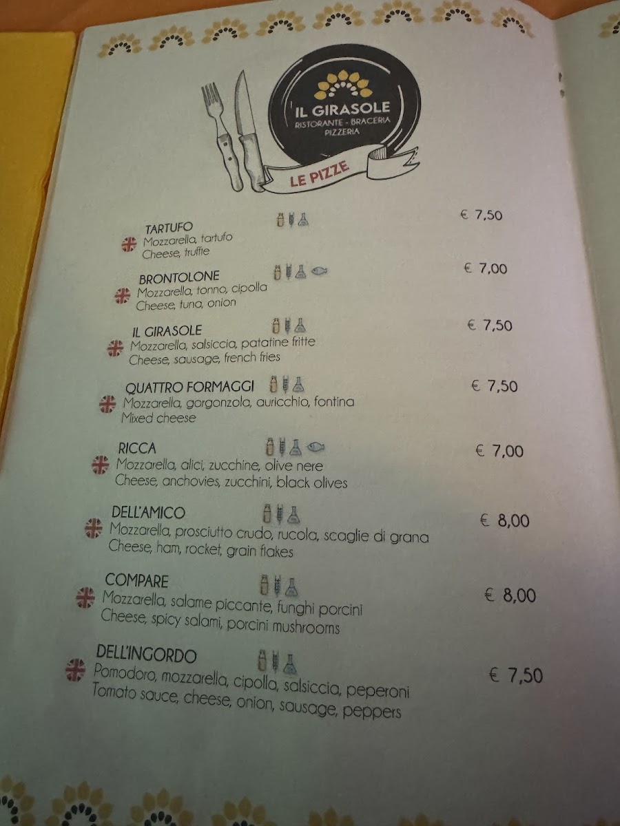 Ristorante Il Girasole Photo Menu 6