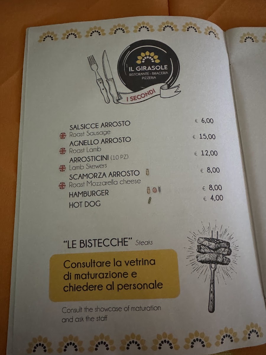 Ristorante Il Girasole Photo Menu 9