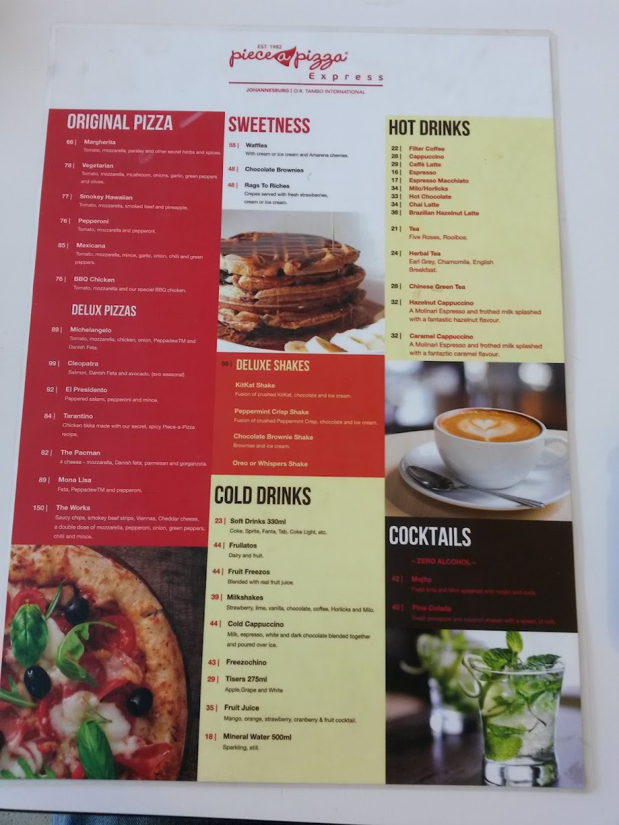 Piece A Pizza Photo Menu 1