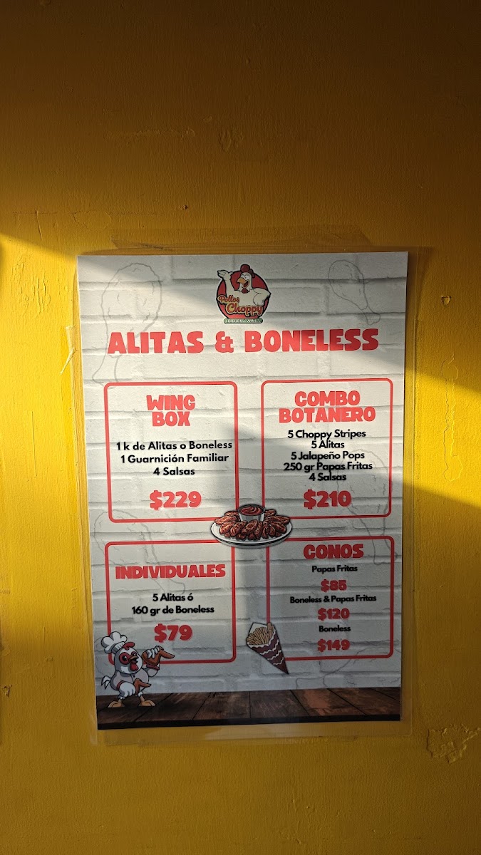 Pollos Choppy Matriz Toluca Photo Menu 3