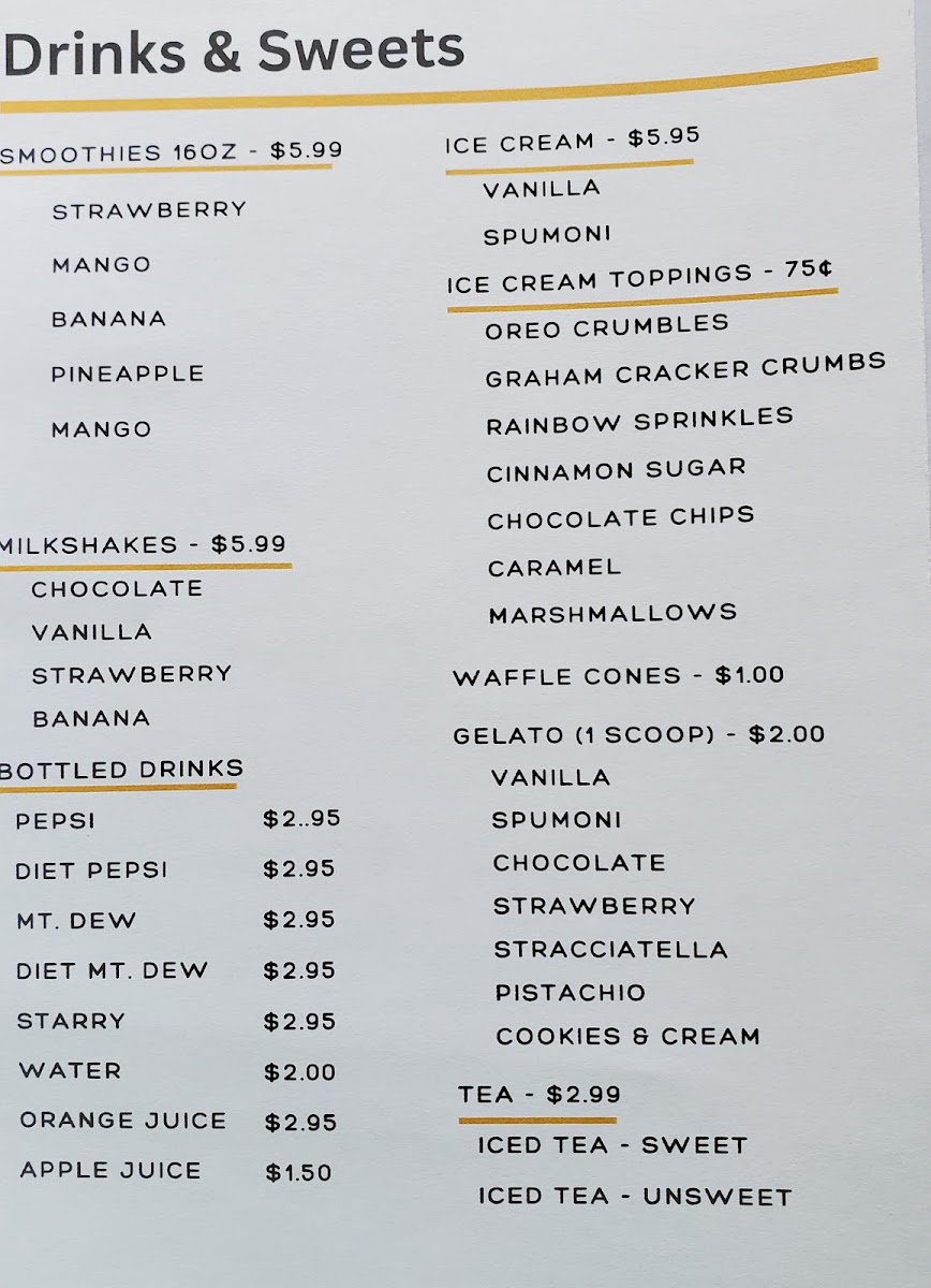 Cup of Joe Photo Menu 3