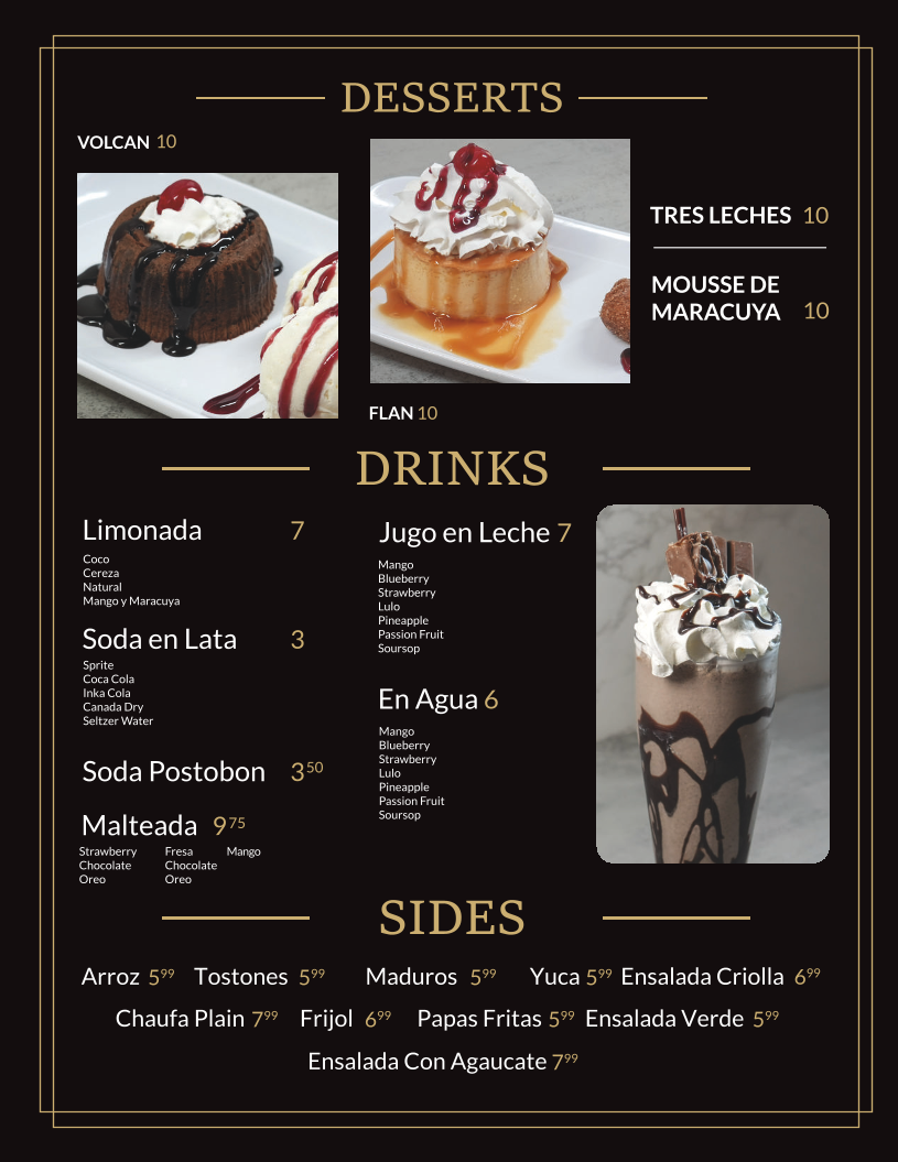 Destino Gastro Bar Photo Menu 1