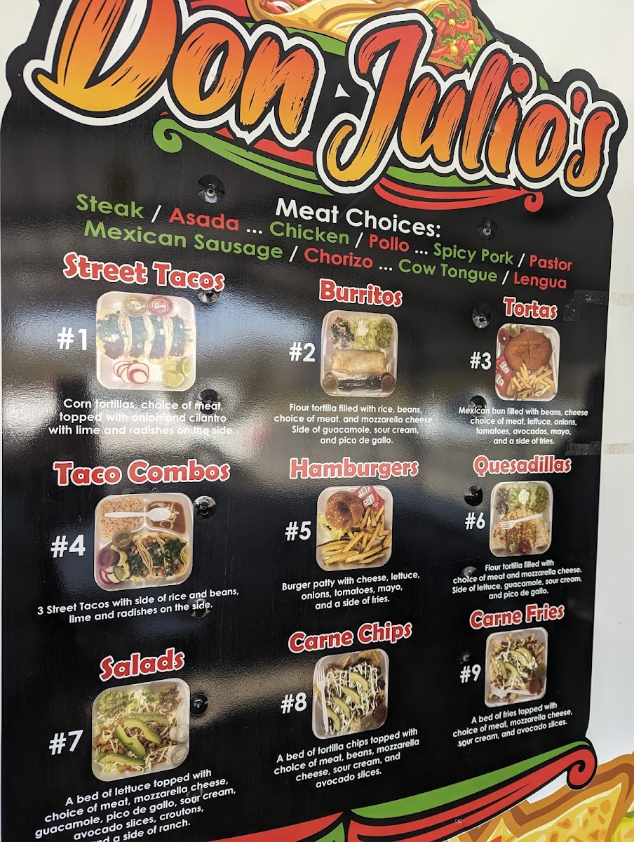 Don Julios Tacos Photo Menu 4
