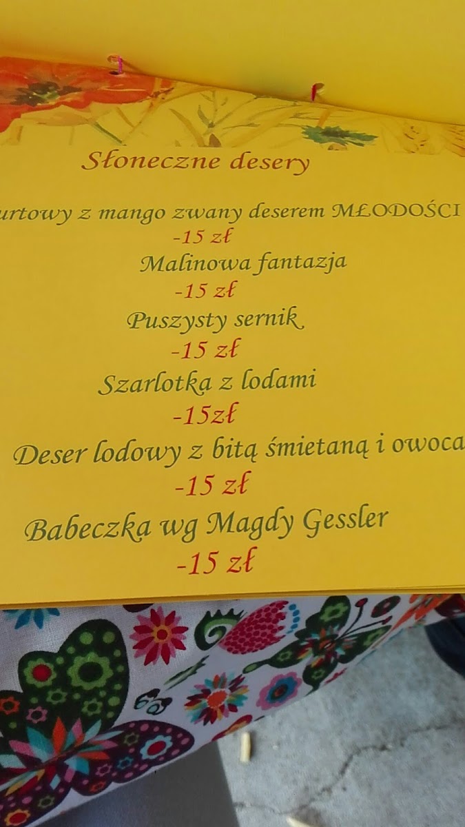 Bistro Ogród Smaku Photo Menu 2