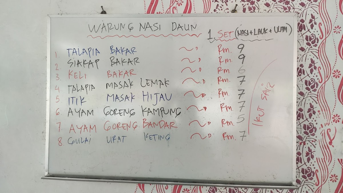 Warung Nasi Daun Masakan Padang Photo Menu 4