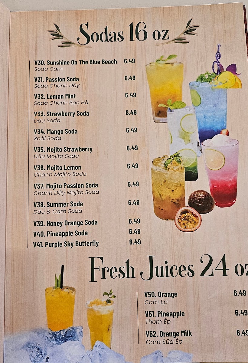 Phở & Boba Tea - Arlington Photo Menu 10