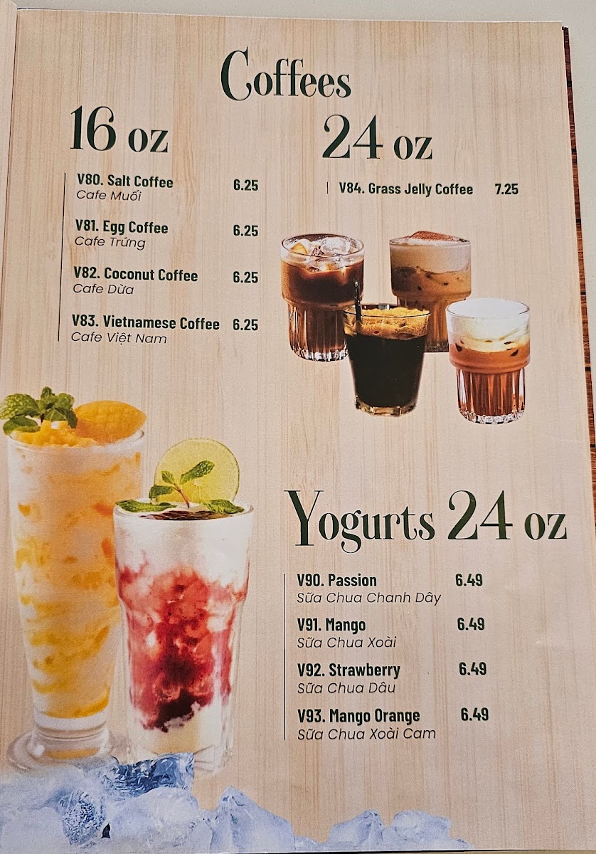 Phở & Boba Tea - Arlington Photo Menu 9