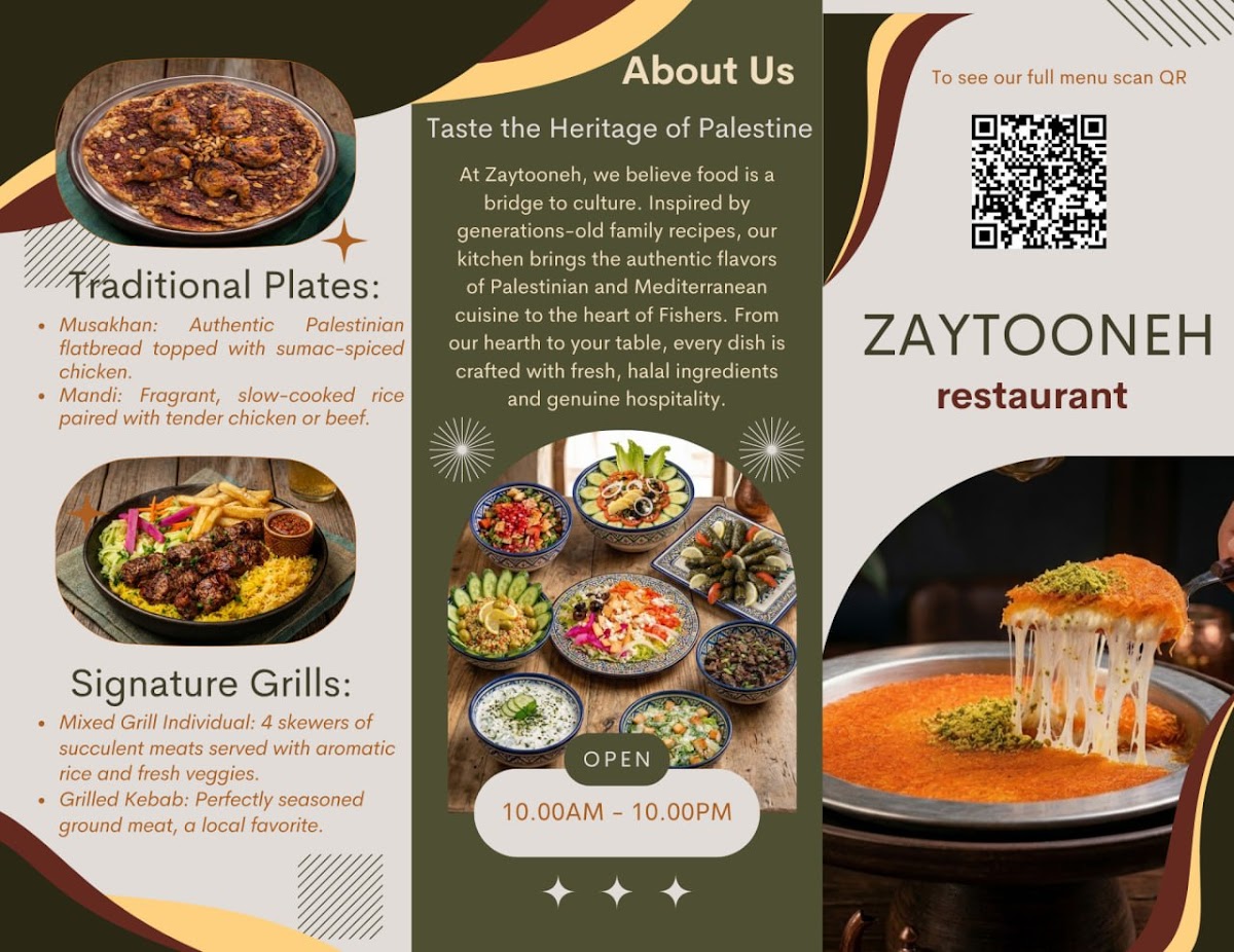 Zaytooneh Mediterranean Cuisine Photo Menu 1