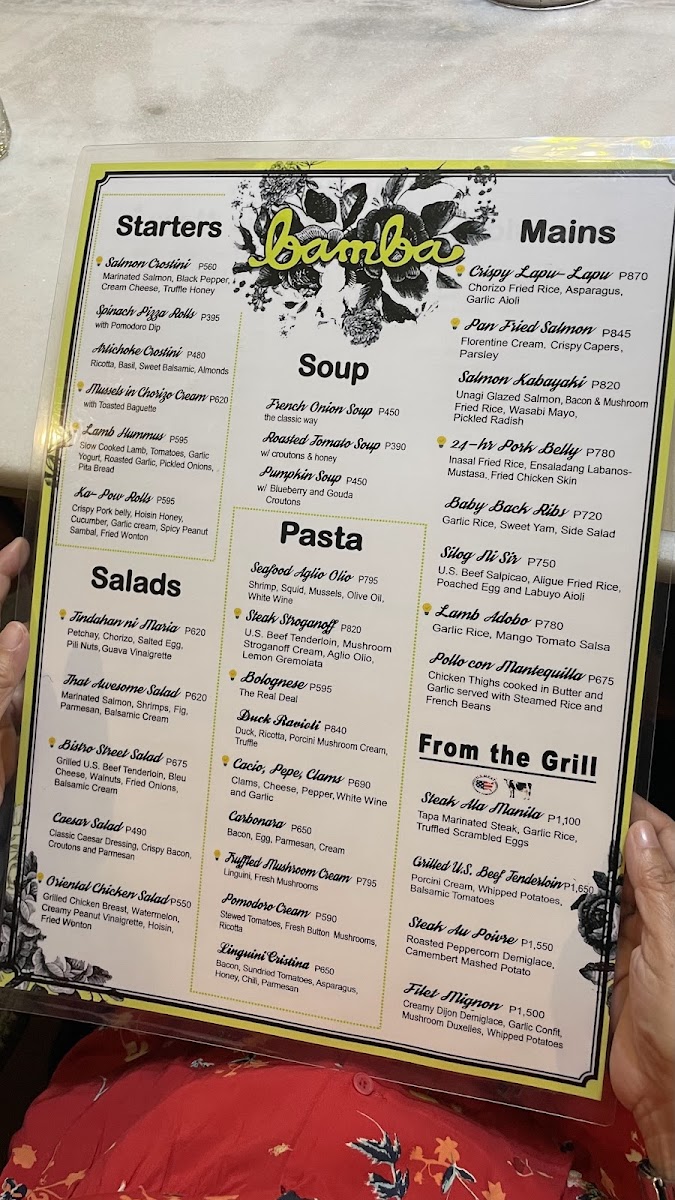 Bamba Bistro Photo Menu 5