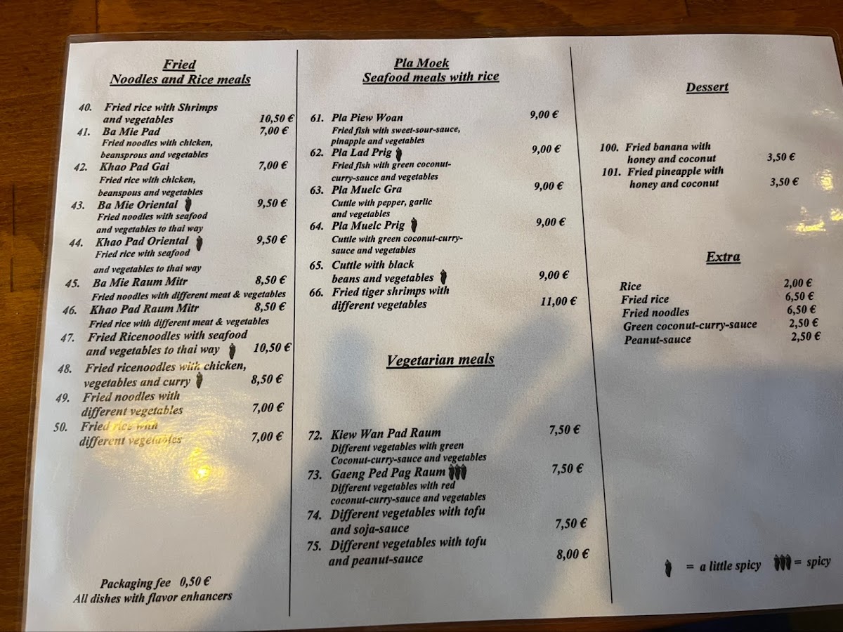 Thai-Bistro Man Photo Menu 10