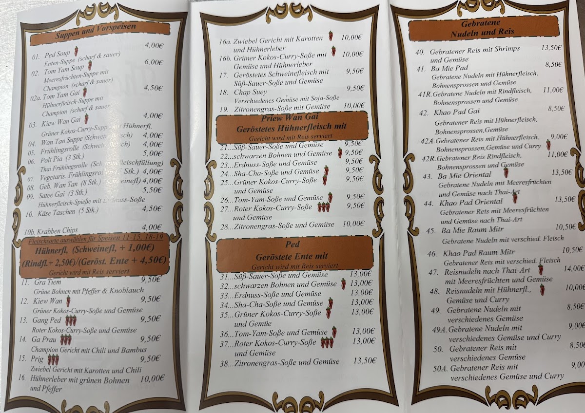 Thai-Bistro Man Photo Menu 8