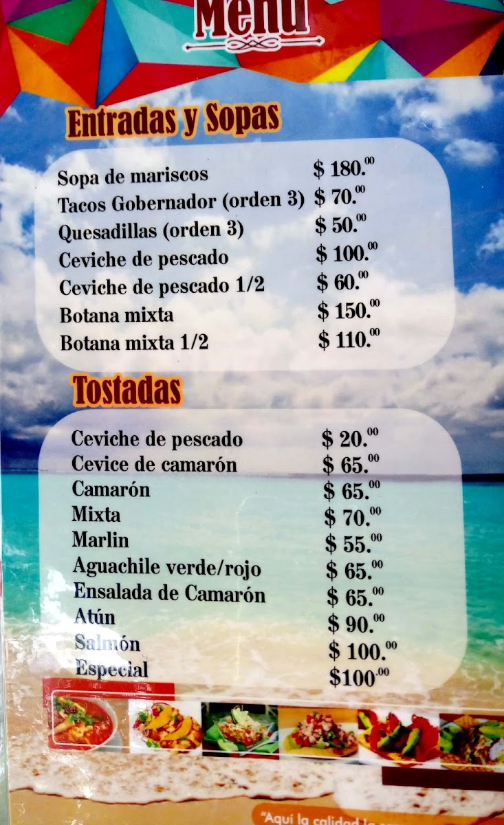 El Cortito Restaurante y Mariscos Photo Menu 10