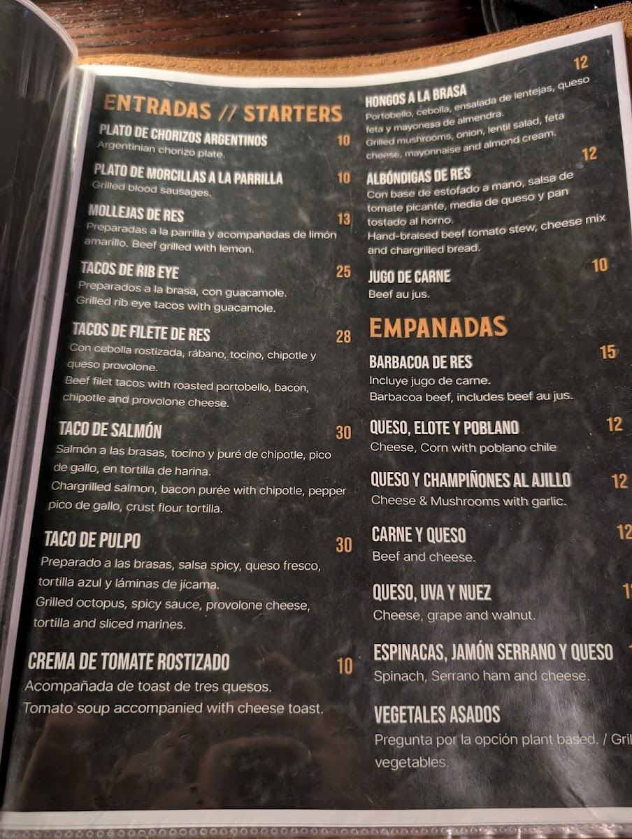 La Clandestina Brasa Argentina Photo Menu 7