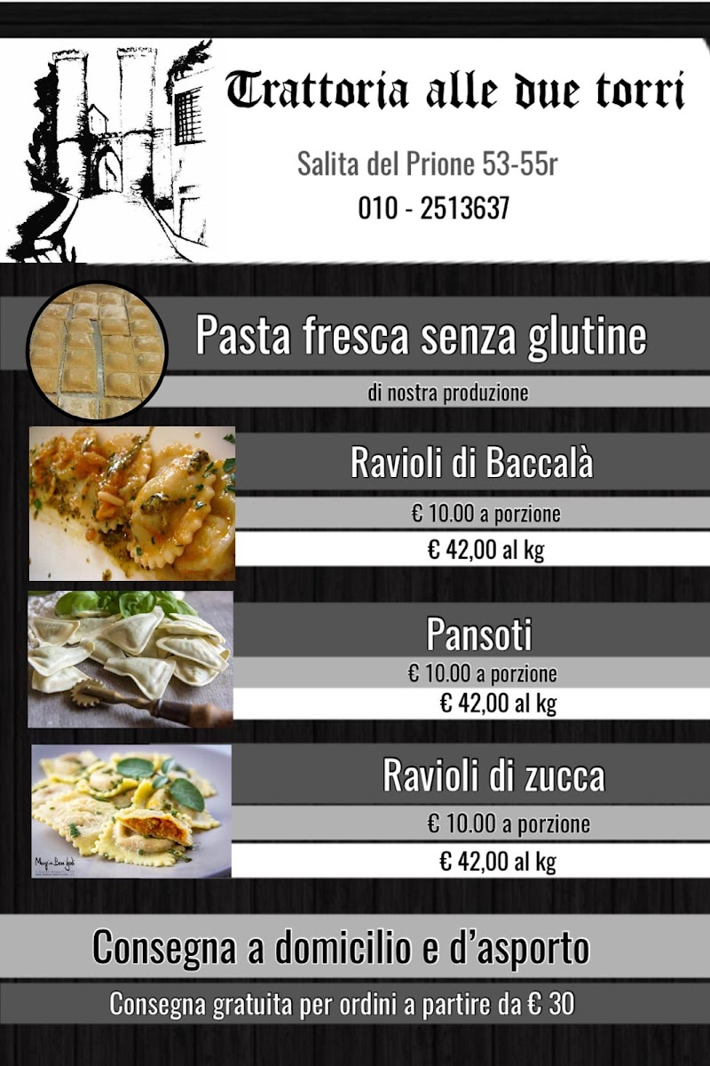 Trattoria Alle due Torri Photo Menu 7
