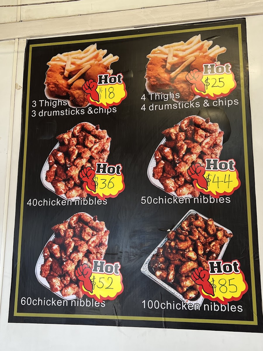 Golden Sun Takeaways Photo Menu 2
